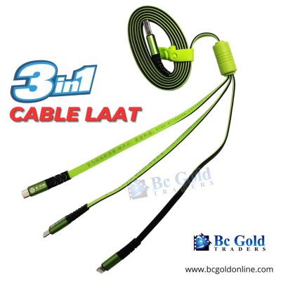 3 IN 1 Cable Laat Rah