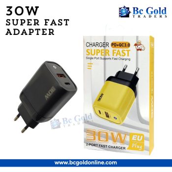 EU Plug 30W Super Fast Adapter