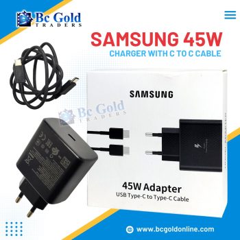 Samsung 45W Charger With C To C Cable