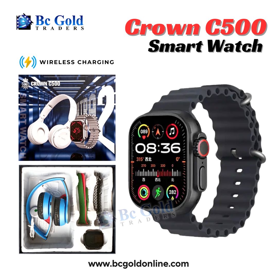 Crown C500 Smart Watch - SW-2508002