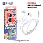 Remax RM-512 Metal Handfree