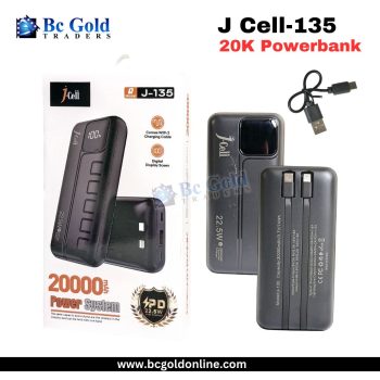 J-135 J Cell 20K Powerbank