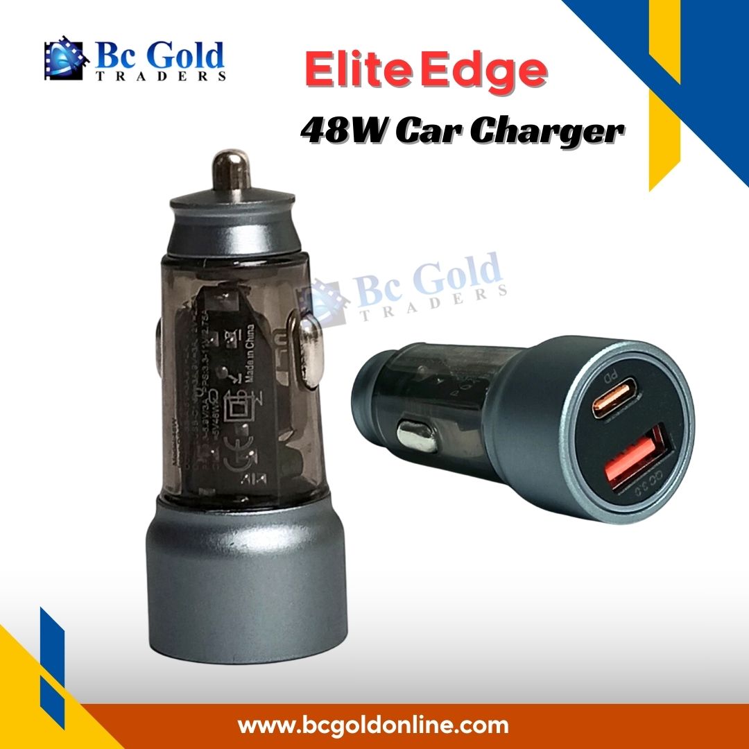 Elite Edge 48W Car Charger - CCHR-251102