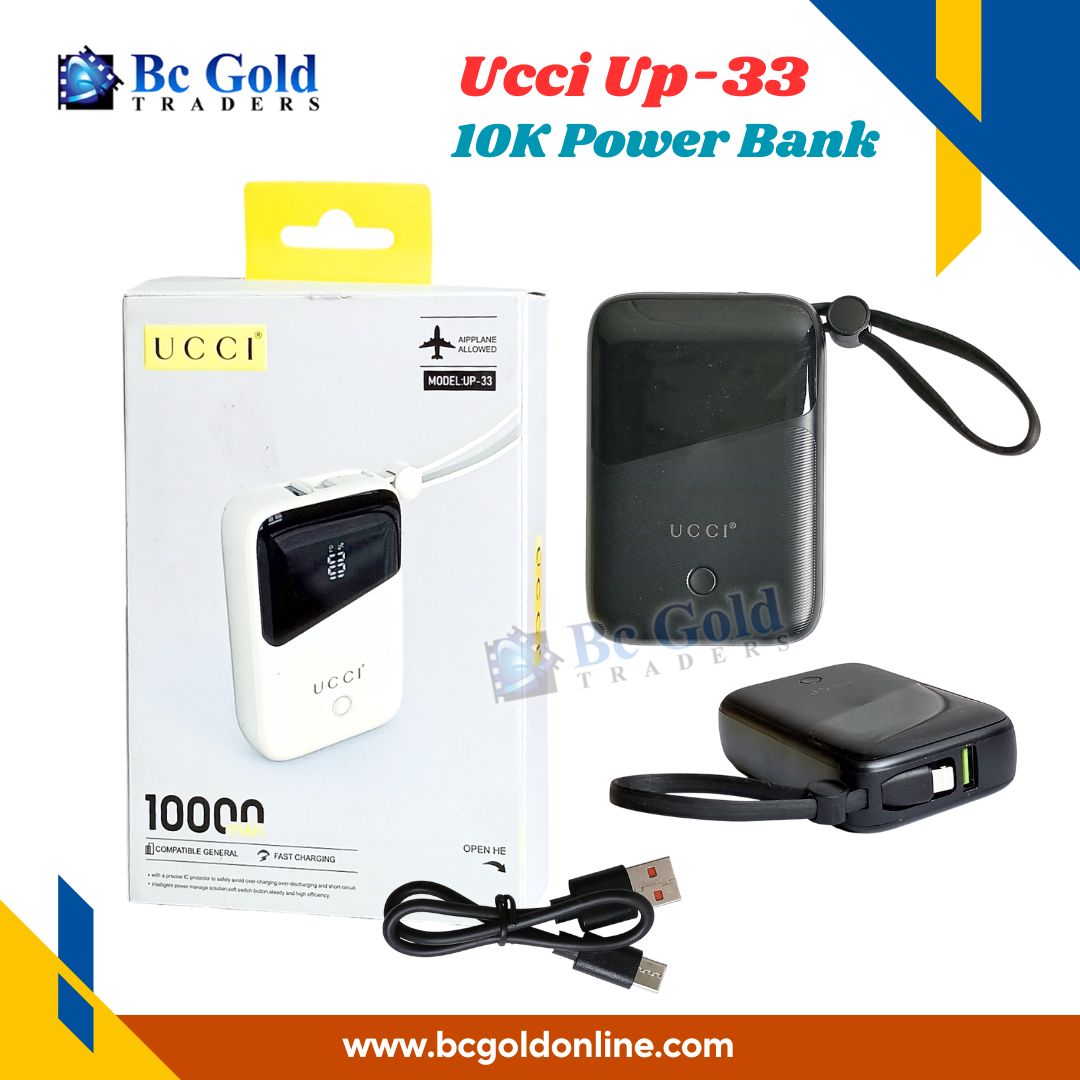 Ucci Up-33 10K Power Bank - PB-2602003