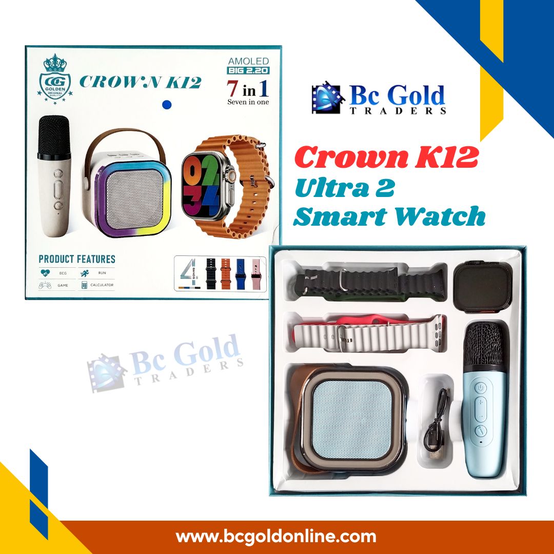 Crown K12 Ultra 2 Smart Watch - SW-2603004