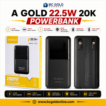 A Gold 22.5W 20K Powerbank