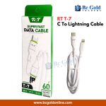 RT T-7 C To Lightning Cable