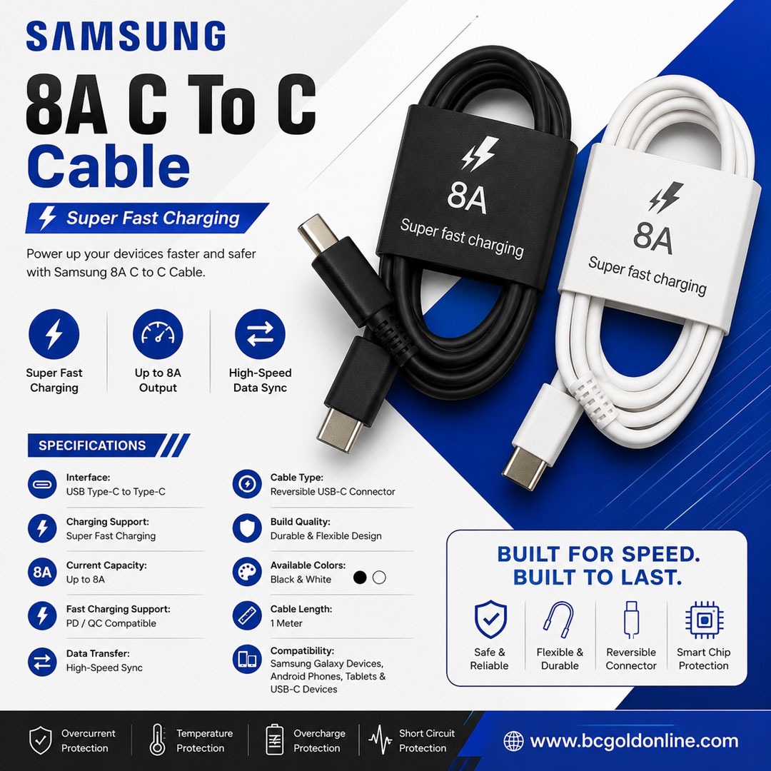 Samsung 8A C To C Cable - CBL-260402