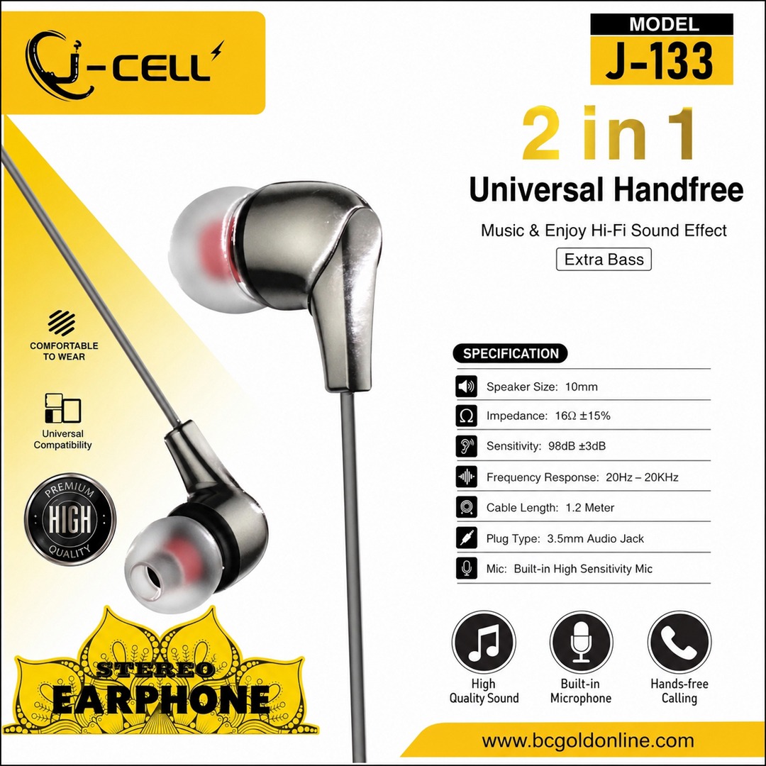 J Cell J-133 Universal Handfree - HF-2605005