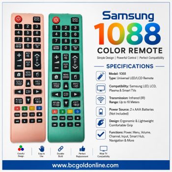 Samsung 1088 Color Remote