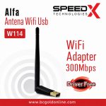 Alfa Antena Wifi Usb W114